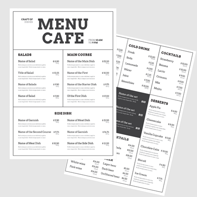 FM-30 - Flat Menu