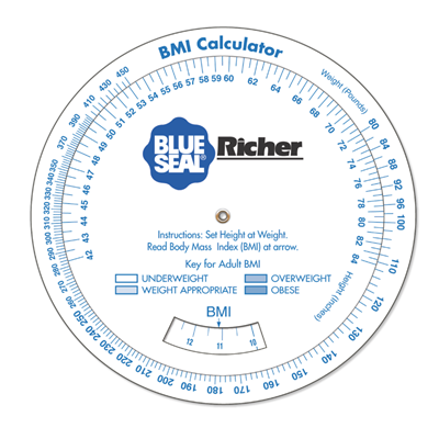 BMI20-RS - Adult BMI Wheel