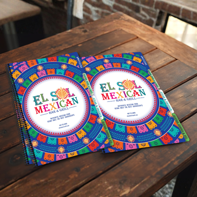 SBM-30 - Spiral Bound Menu 