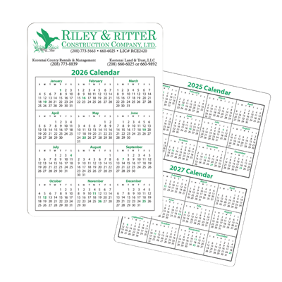 CC-35 - Calendar, Jumbo Size