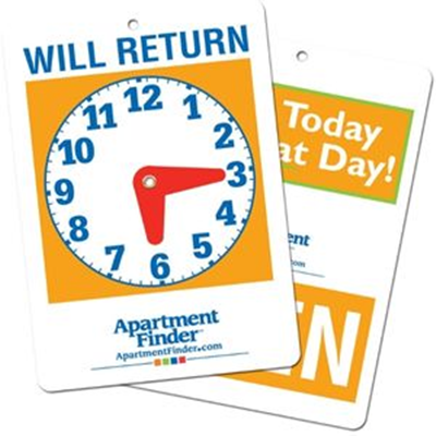 WR-57 - Open/Will Return Clock