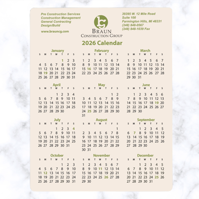 WC-811 - Wall Calendar