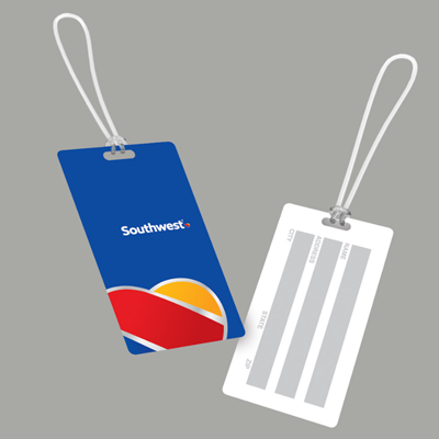 LT-30 - Luggage Tag, small, with write-on back