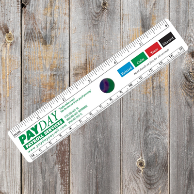 STR-15 - Ruler, 6" with Stress Crystal 