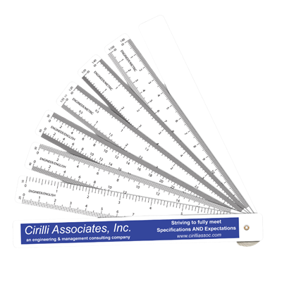 RU20-8B - Engineering/Architect Ruler Booklet