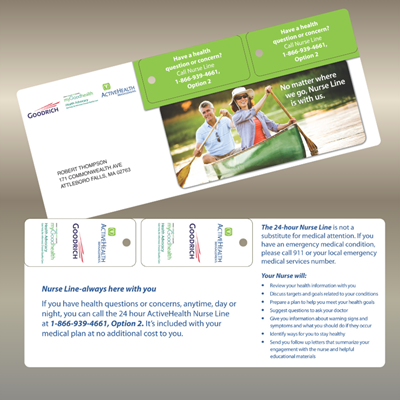 DKM-30 -  Key Tag 2 Up Mailer