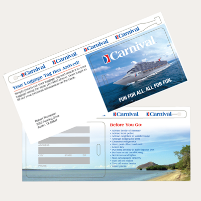 STT-30 - Smart Travel Tag Mailer