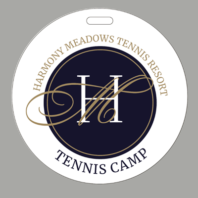 LT30-R - Luggage Tag, round, with write-on back