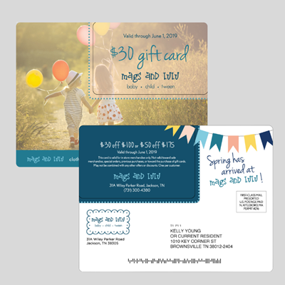 PPA-30 - Postcard (Laminated) w/perf. out card